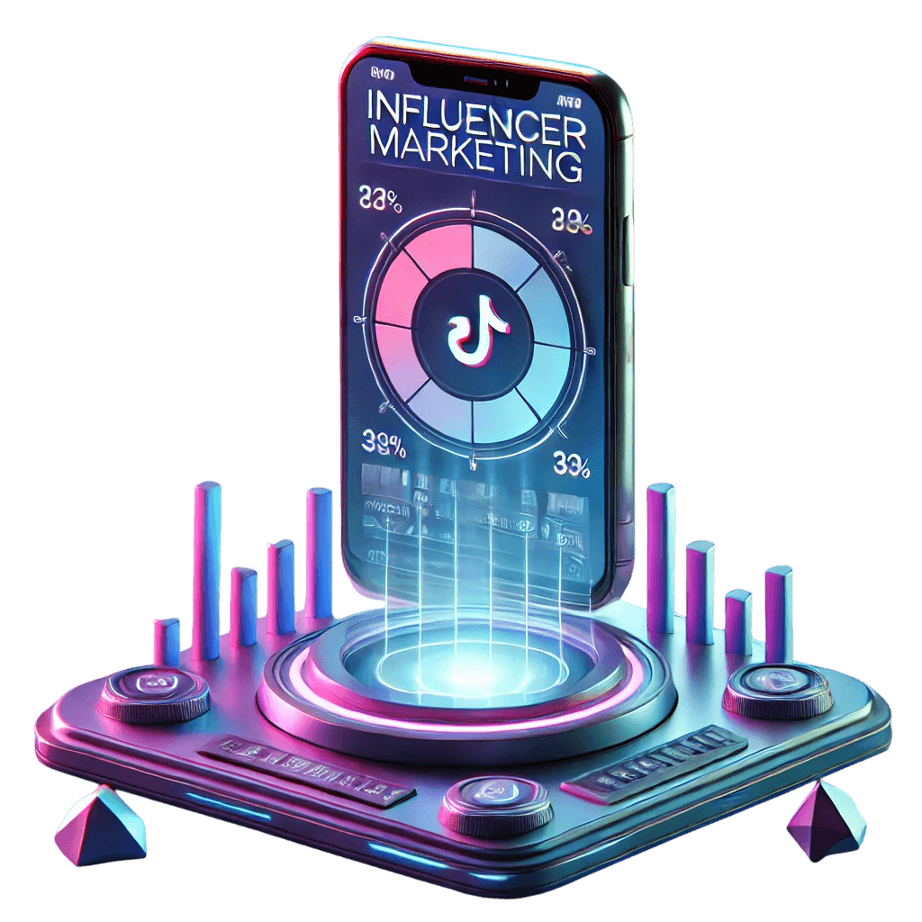 Futuristic Digital Marketing Dashboard